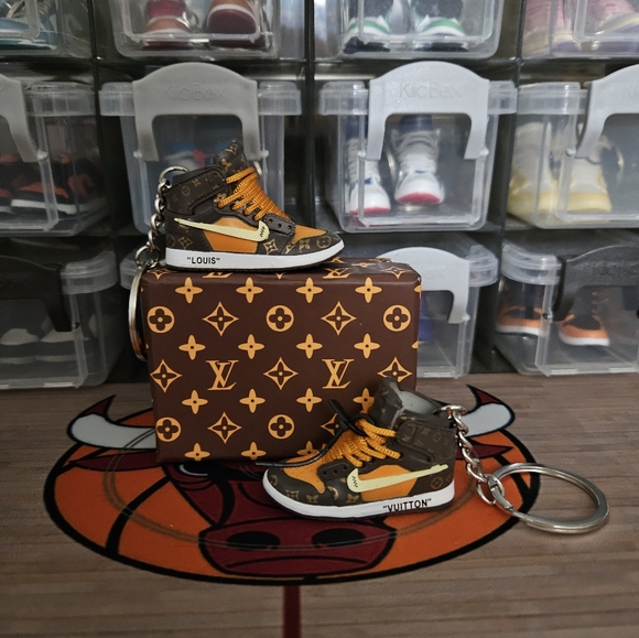 Other - Nike Air Jordan Fashion pair of mini sneakers keychain.